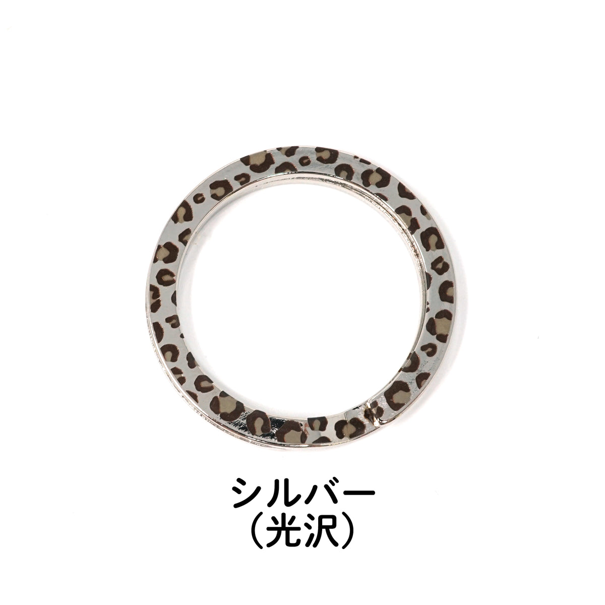 日本製 ヒョウ柄・二重リング 外径31mm 2色 – PARACOのパラコード