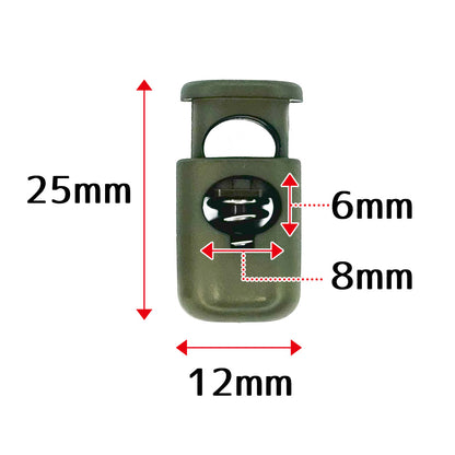 日本製 バレルコードロック 3色 2個セット