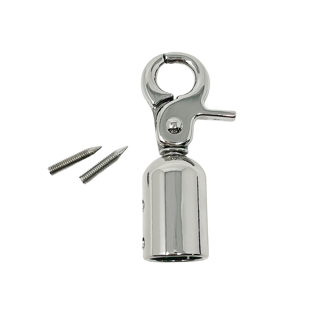 ナスカン付き エンドキャップ (対応ロープ太さ：12.5mmまで)