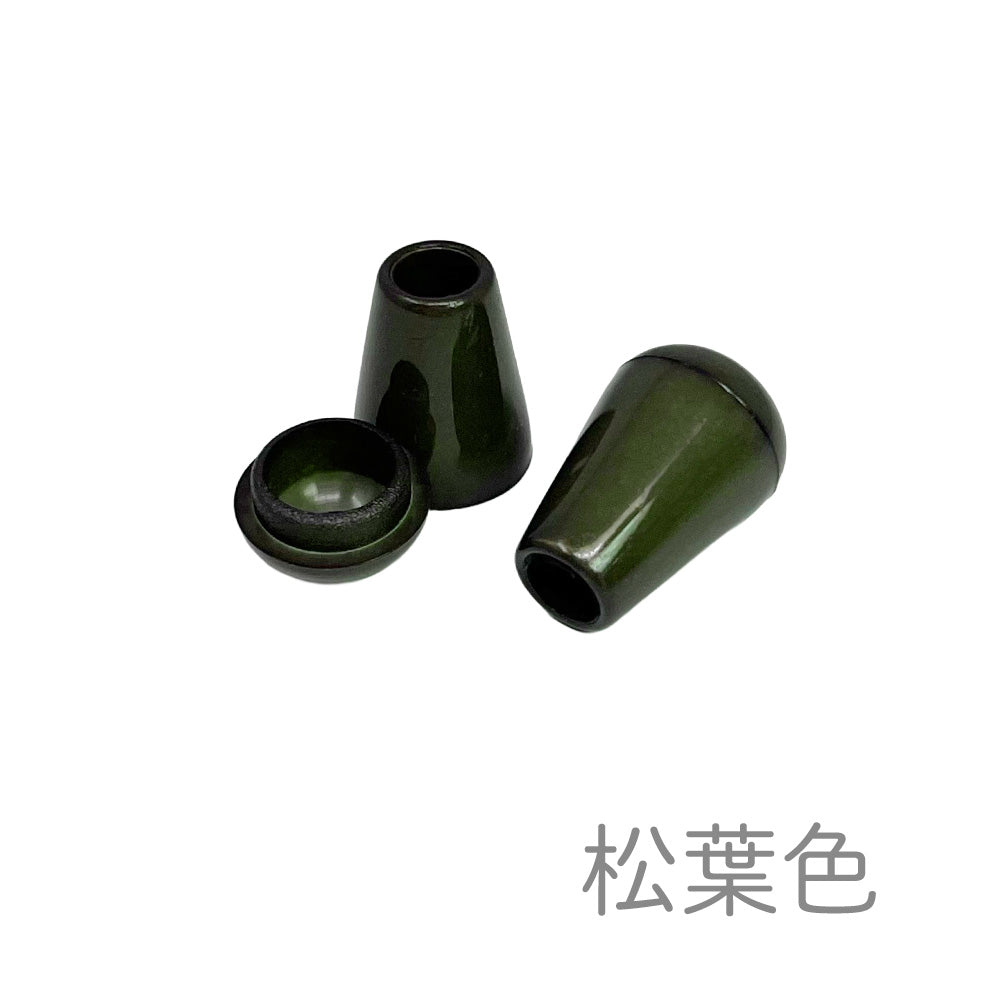 日本製 エンドパーツ [しずく型] 単色 2個セット