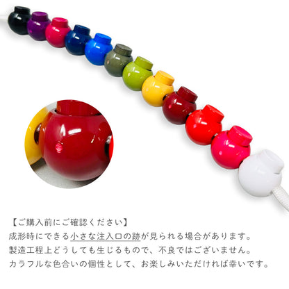 日本製 シングル・コードロック 丸型 単色