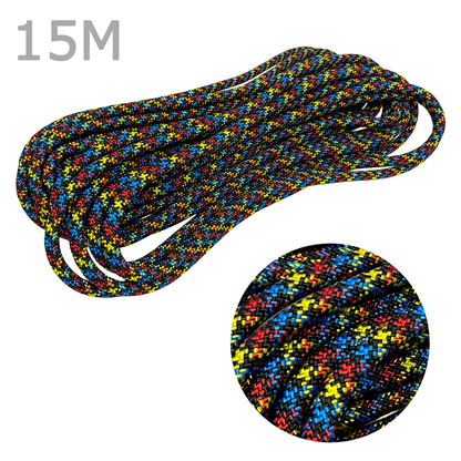 [新色追加][15M]ユーティリティコード 柄 9.5mm x 15m